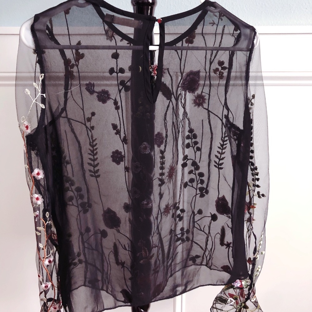 Nast Gal Mesh Top - Picture 3 of 3